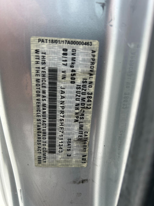 2017 Isuzu NPR 45 155