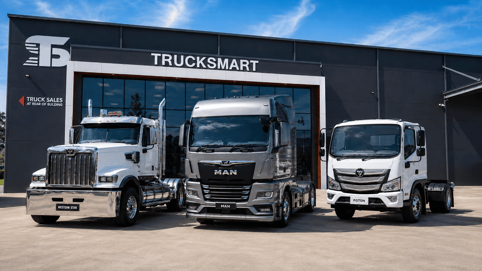 Trucksmart Dealership location front view